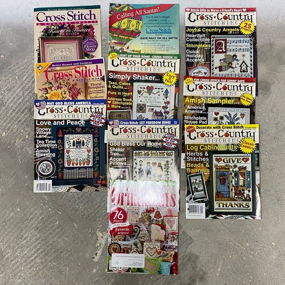 Cross Stitch Collection of 10 Magazines - Picture 1 of 1